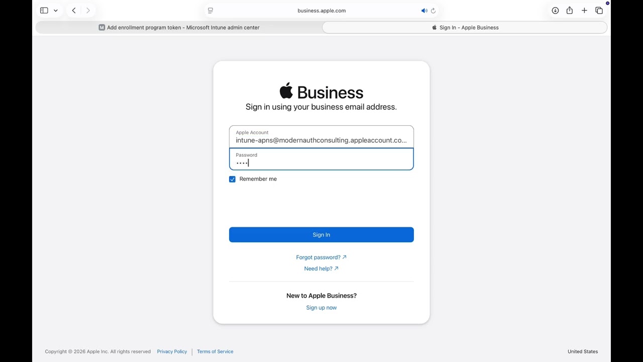 How to Link Apple Business Manager with Microsoft Intune | Enrollment Program Token Step by Step