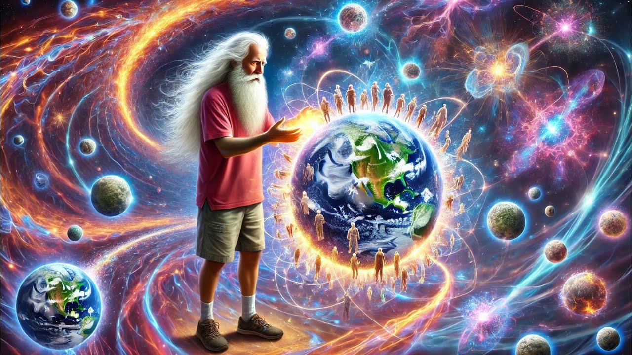 The creation of me, now, is understood. I create creators creating me all over Earth.