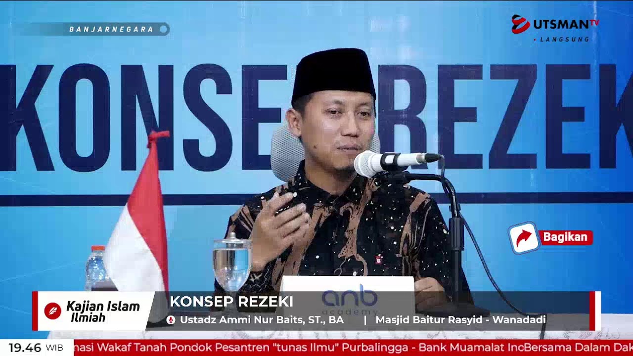 LIVE Konsep Rizeki  - Ustadz Ammi Nur Baits, ST., BA