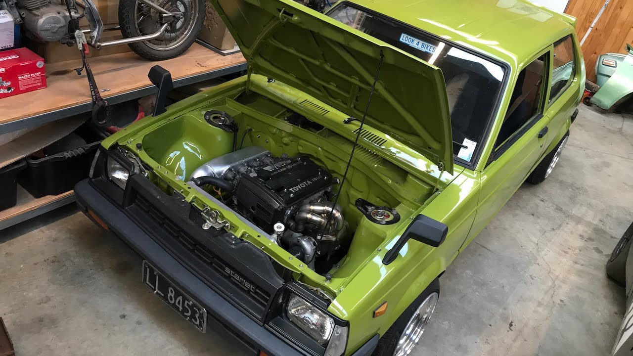 Toyota KP61 4AGE Starlet - Custom Stainless Steel Exhaust