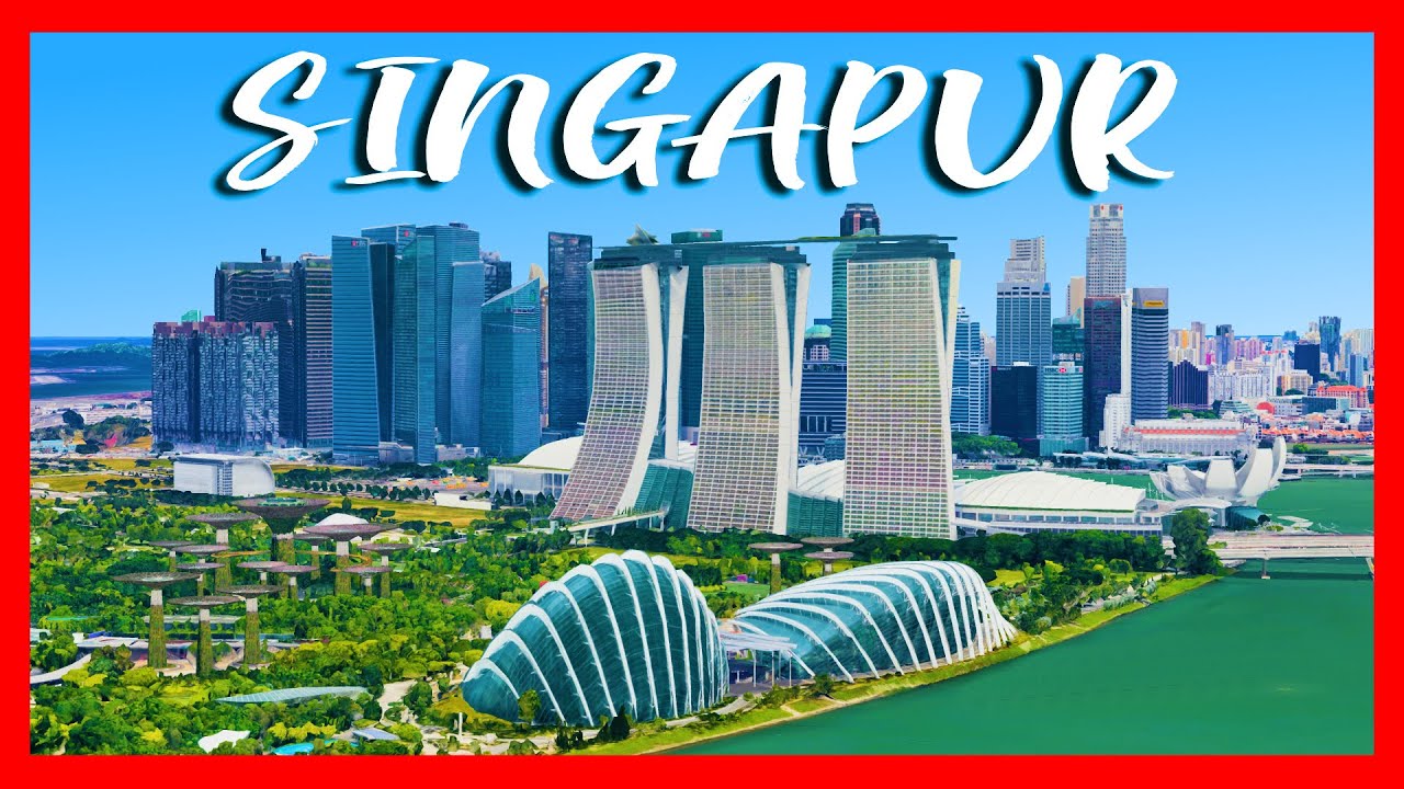 Vista aérea de SINGAPUR 🇸🇬