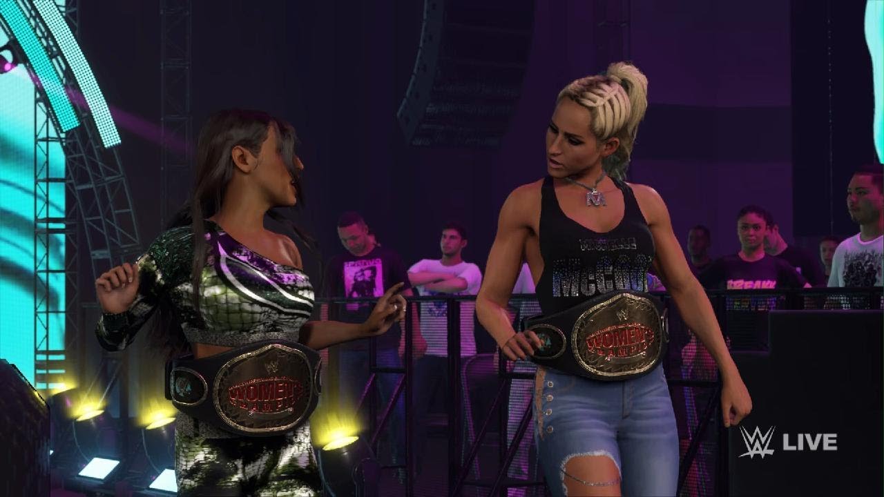 WWE 2K24 - Layla VS Karmen Petrovic