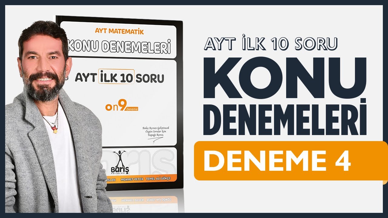 2026 G&uuml;ncel baskı Ayt İlk 10 Soru &ldquo;Deneme 4&rdquo;