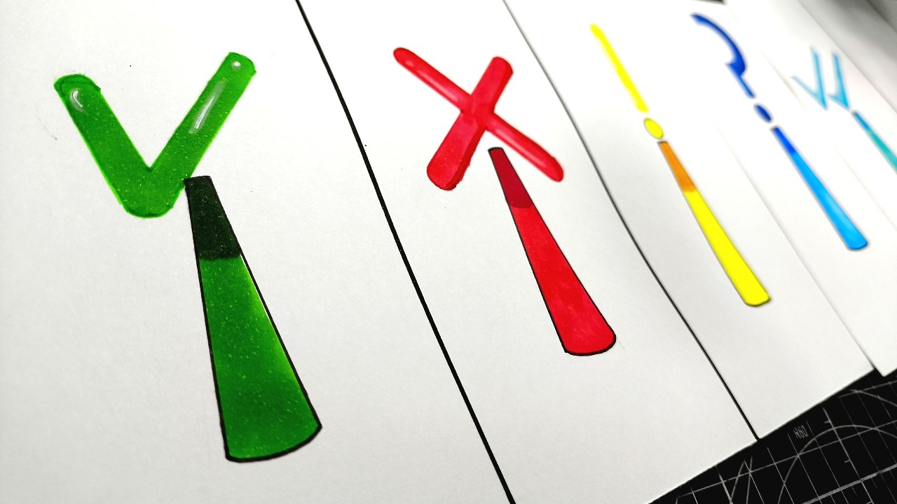 всех этапов в новом Incredibox: персонаж Sprunki из Checkmark (персонаж из Checkmark) с 1 по 5 этап.