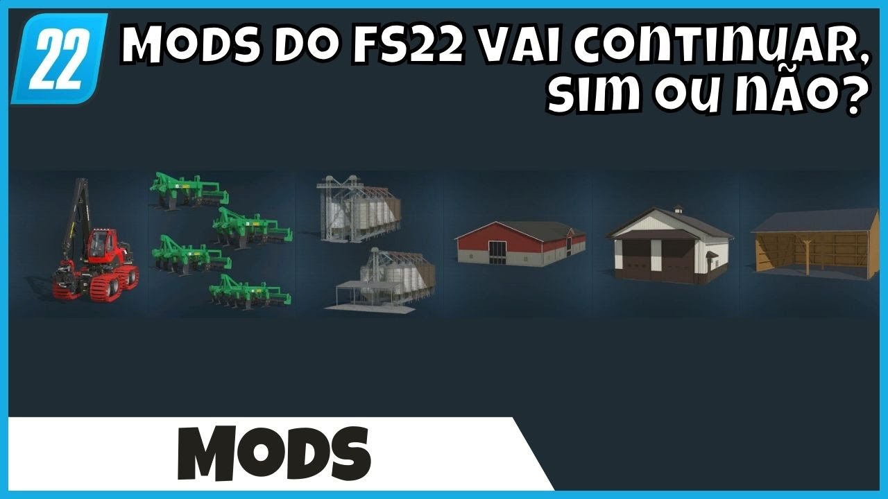 Teremos Suporte aos Mods do FS22 ou Não? Harvester com Braço Longo e Pack de Silo Enferrujado