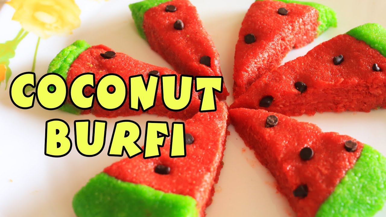 Easy Coconut Burfi | Best Indian Sweets | Nariyal Barfi Recipe | Kanak's Kitchen