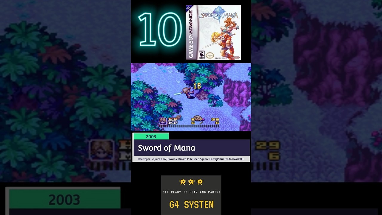 Top 10 best graphics GBA games | High Graphics GBA games