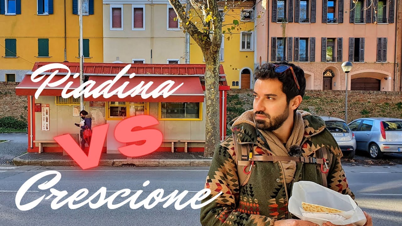 Street Food - Cesena - Piadina Vs Crescione