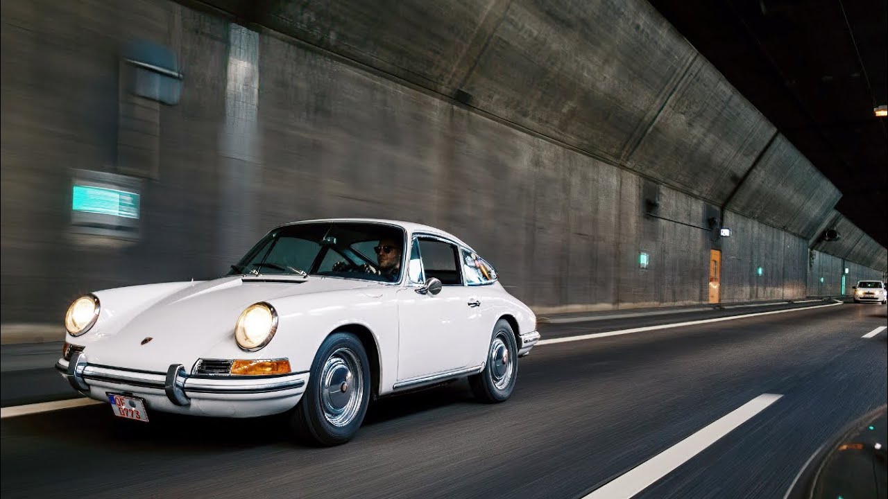 1966 Porsche 912, SWB, 3 Gauges, Painted Dash, Ivory White (original Gulf Blue) in Germany