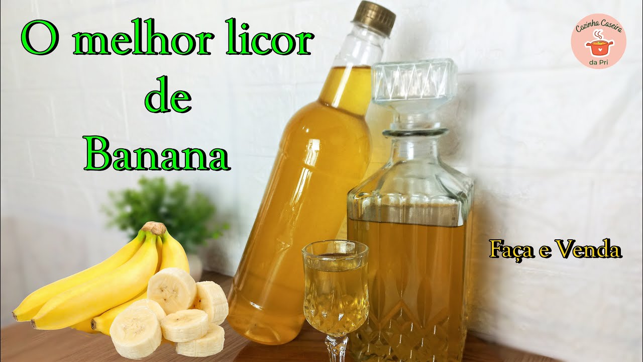 O MELHOR LICOR DE BANANA