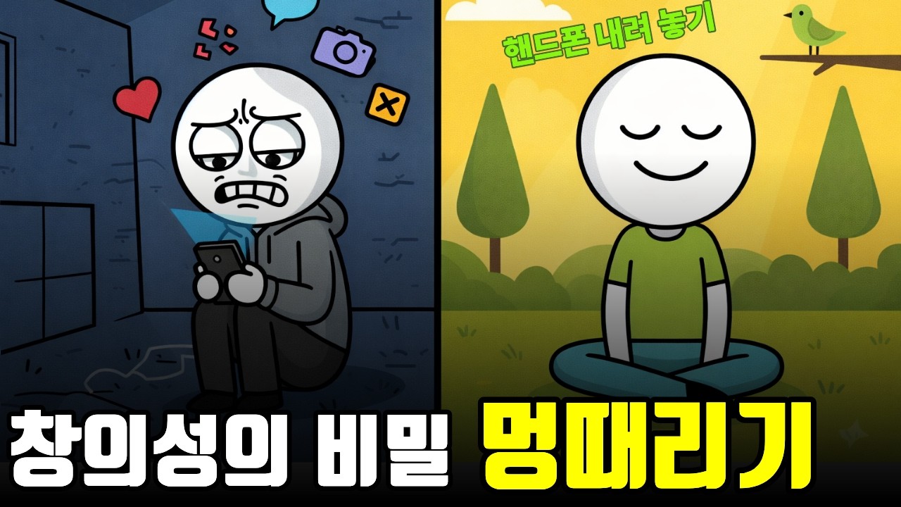 아인슈타인은 왜 멍 때리기를 즐겼을까? 한국인이 놓친 창의성의 비밀. 지루함이 천재를 만듭니다.