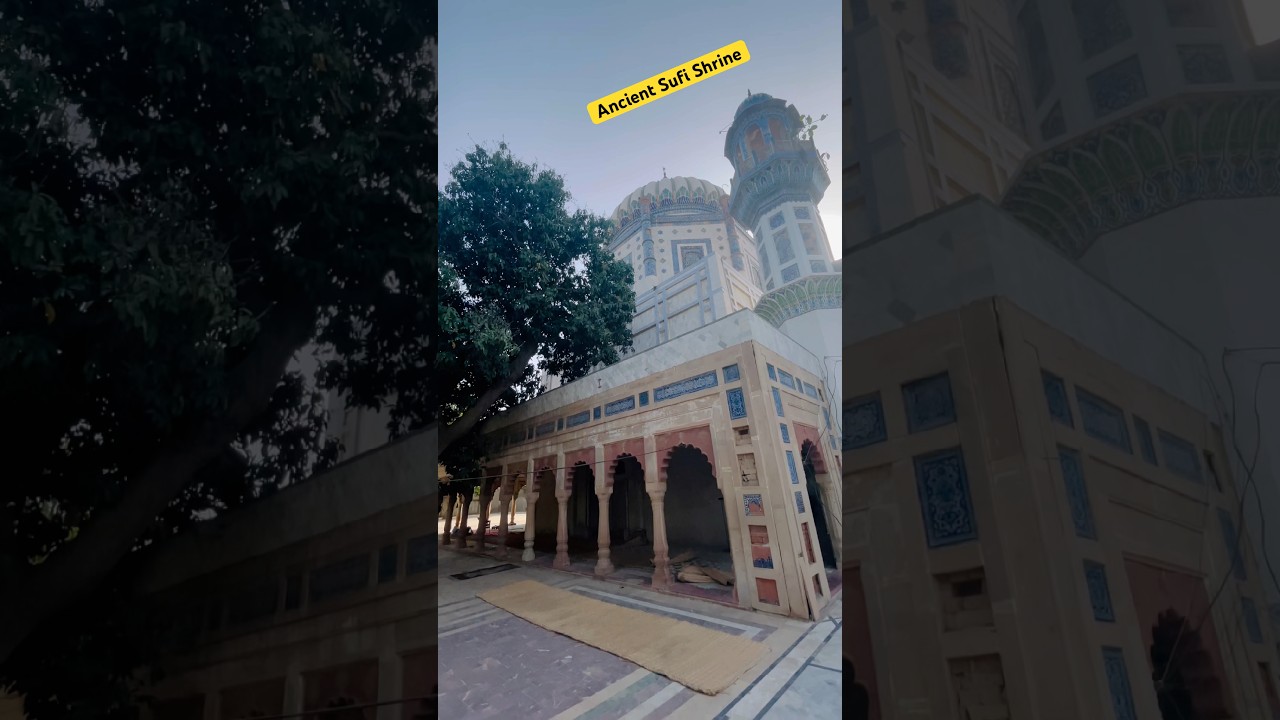 Sufi Shrine at river Chenab Jhang #sufism #darbar #trending #sufimusic