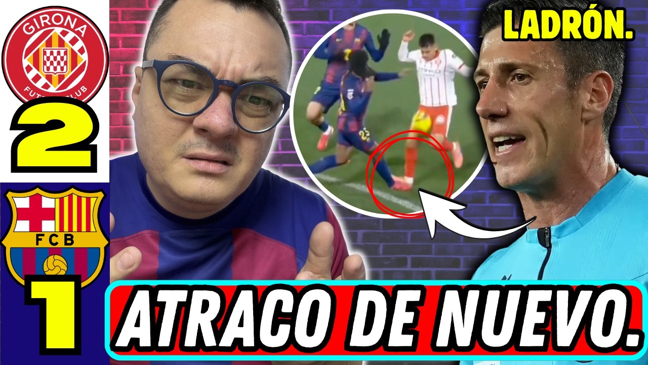 ¡QUE ASCO DE LIGA! EL BARÇA NO JUEGA BIEN Y SOTO GRADO ROBA A LO DESCARADO.