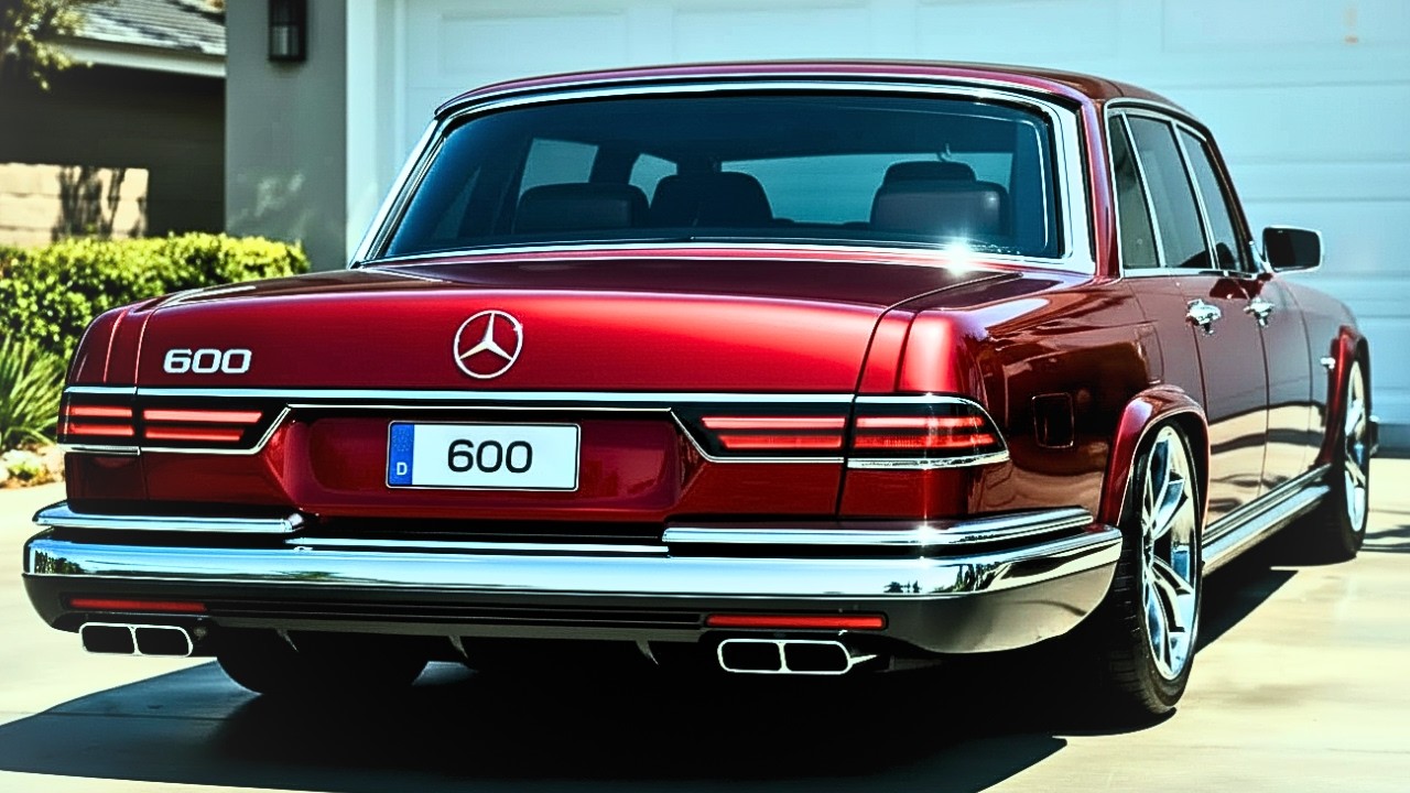 Легендарный Mercedes 600 вернулся… И он еще более потрясающий, чем когда-либо!