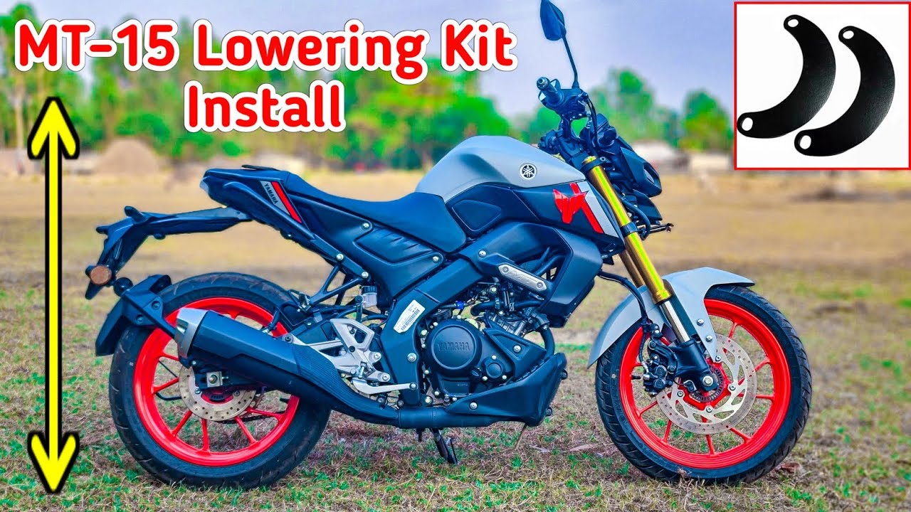MT 15 Seat Height Problem Solved | MT 15 Seat Height Lowering Kit install😱 MT-15 Modification