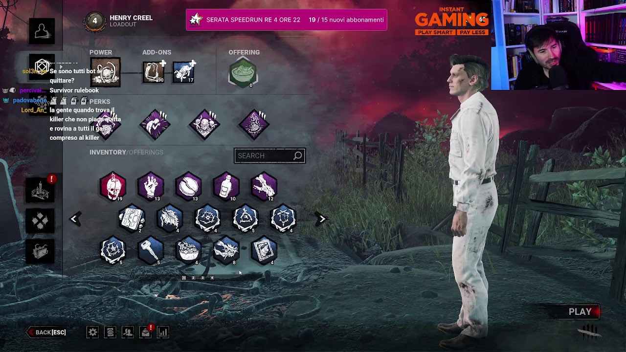 🔴 LIVE 🔴 DBD 🔴 MASTERIAMO VECNA! 🔴