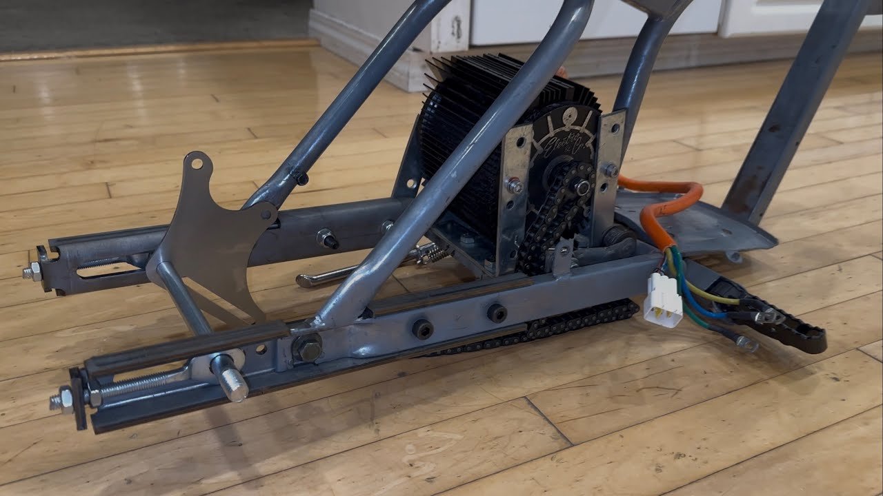 Razor MX350 - Making It Better! Extended Swingarm From Electric Velocity - &ldquo;take it from the starz&rdquo;