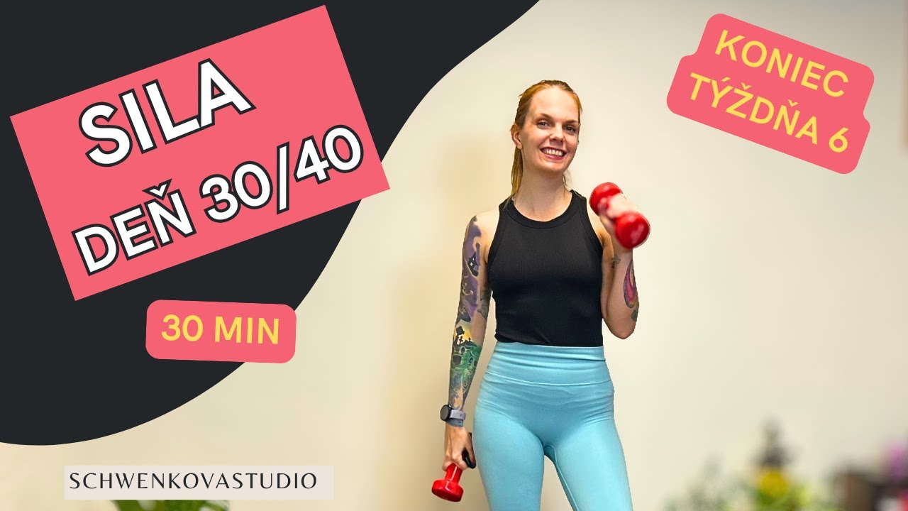 30 min Silový Tréning na Celé Telo pre Ženy - Deň 30/40 | FIT RESET