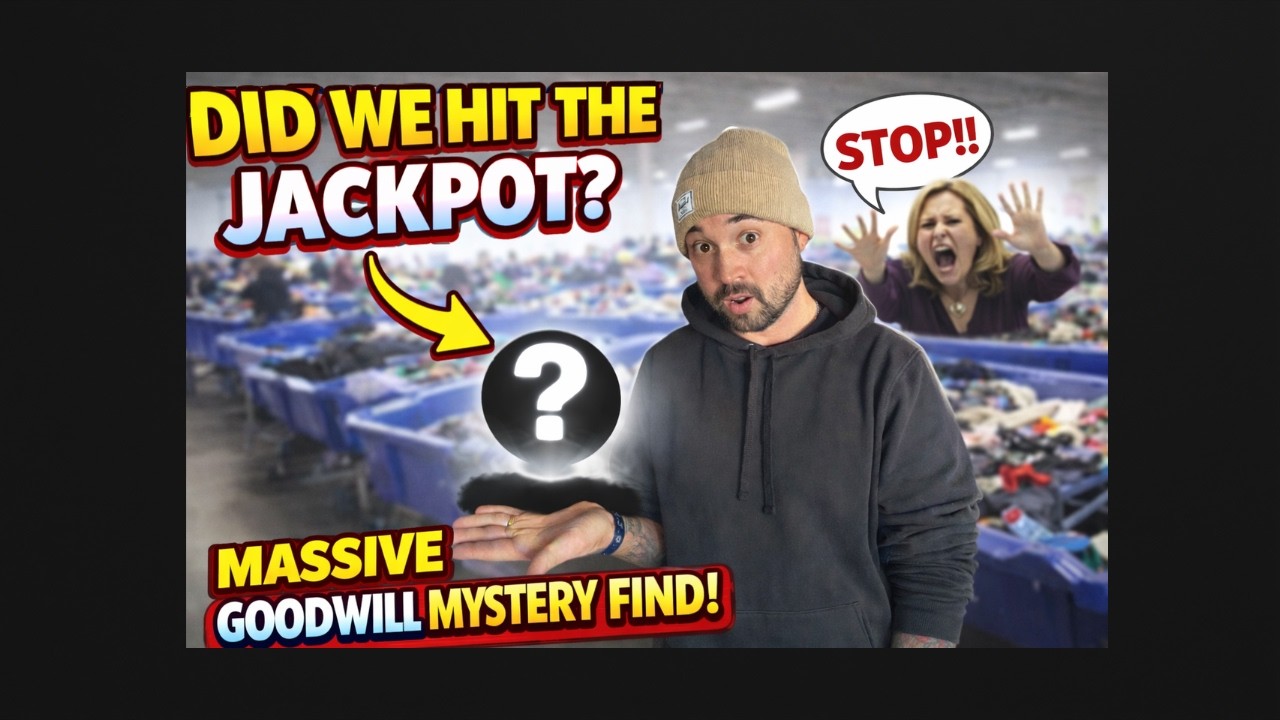 👀 Digging Through Chaos at the Goodwill Bins… and Finding THIS?! | Come Thrifting!