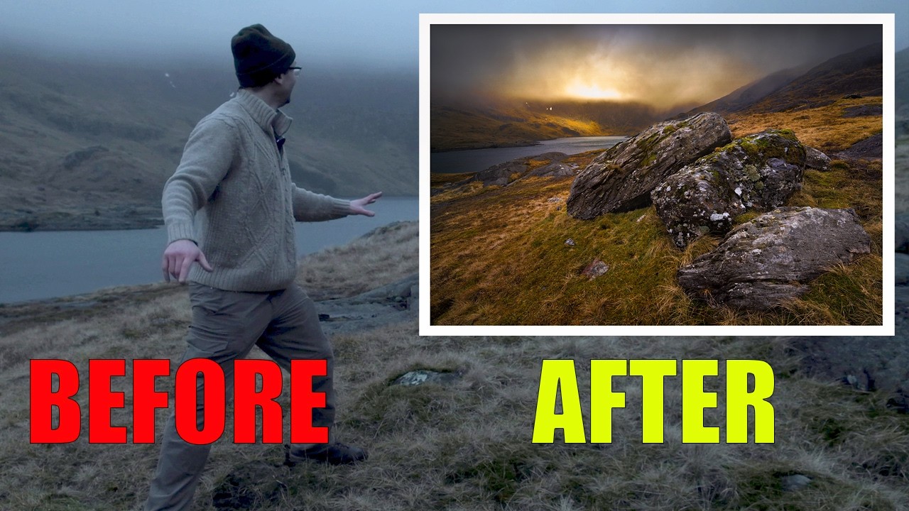 GALES IN WALES - STUNNING LIGHT LANDSCAPE PHOTOS!!