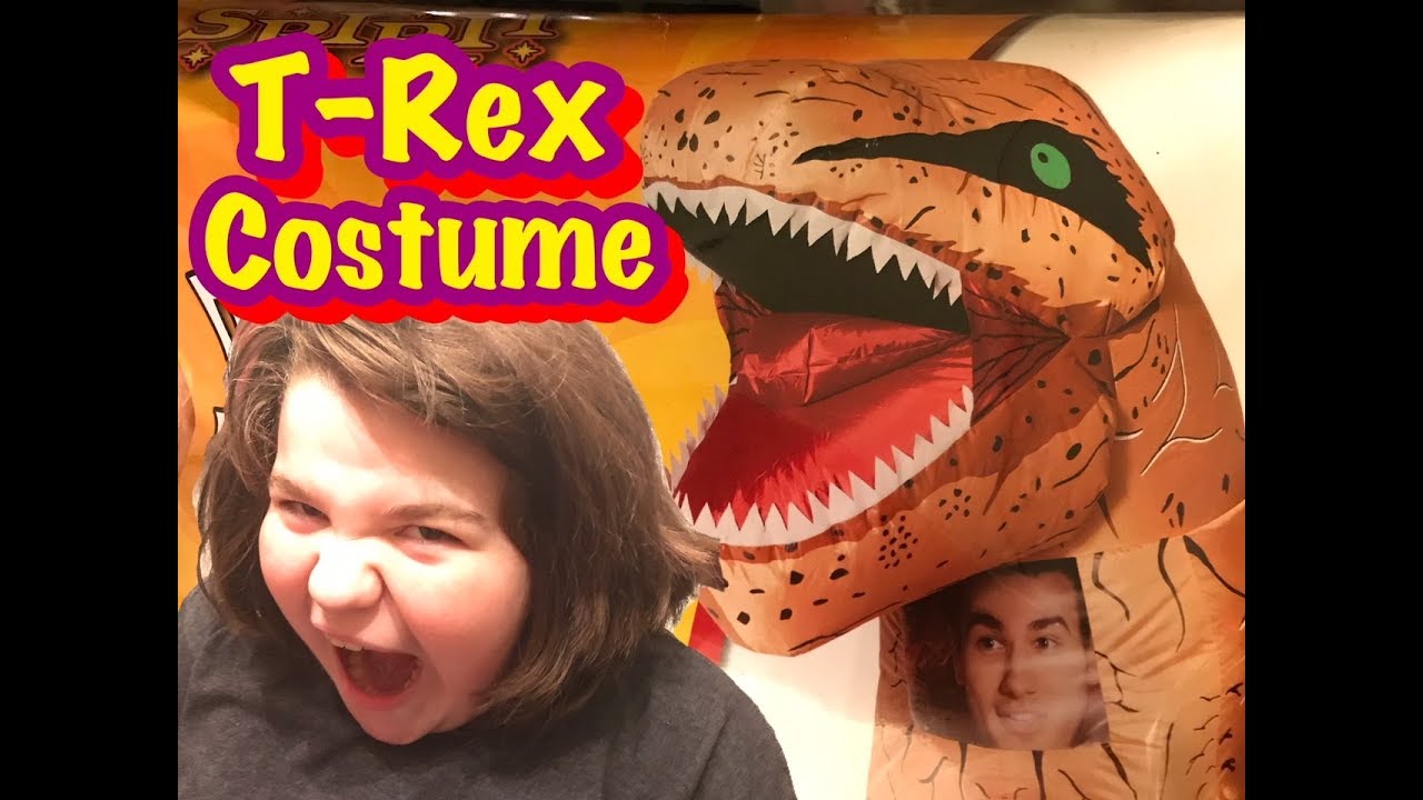 T-Rex Dinosaur Halloween Inflatable Costume