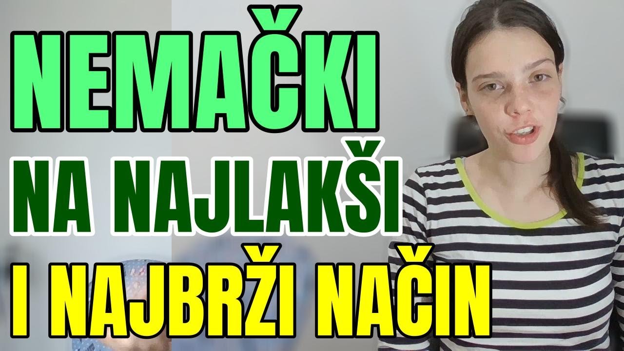 NEMAČKI - REČENICE ZA SVAKI DAN - UČITE NA NAJLAKŠI NAČIN