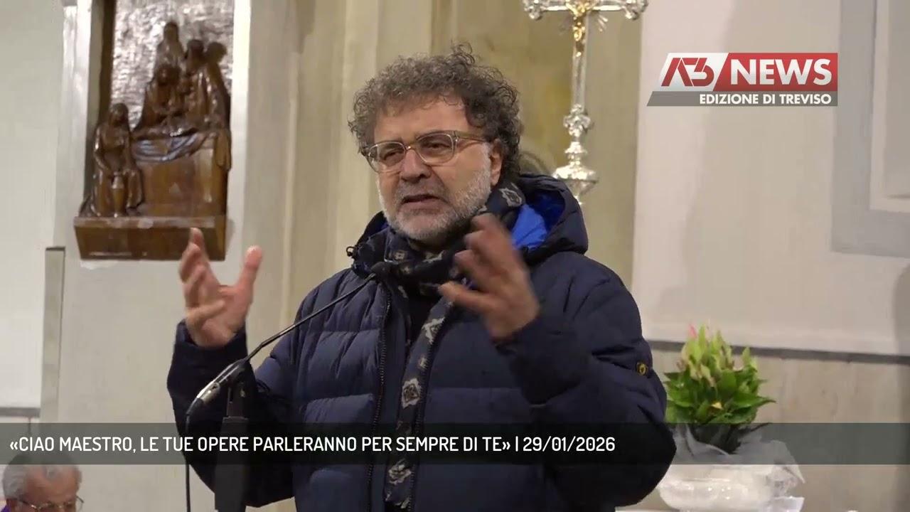 «CIAO MAESTRO, LE TUE OPERE PARLERANNO PER SEMPRE DI TE» | 29/01/2026
