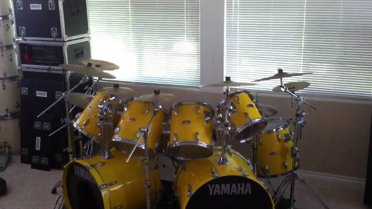 1987 Yamaha Turbo Tour Custom Drums