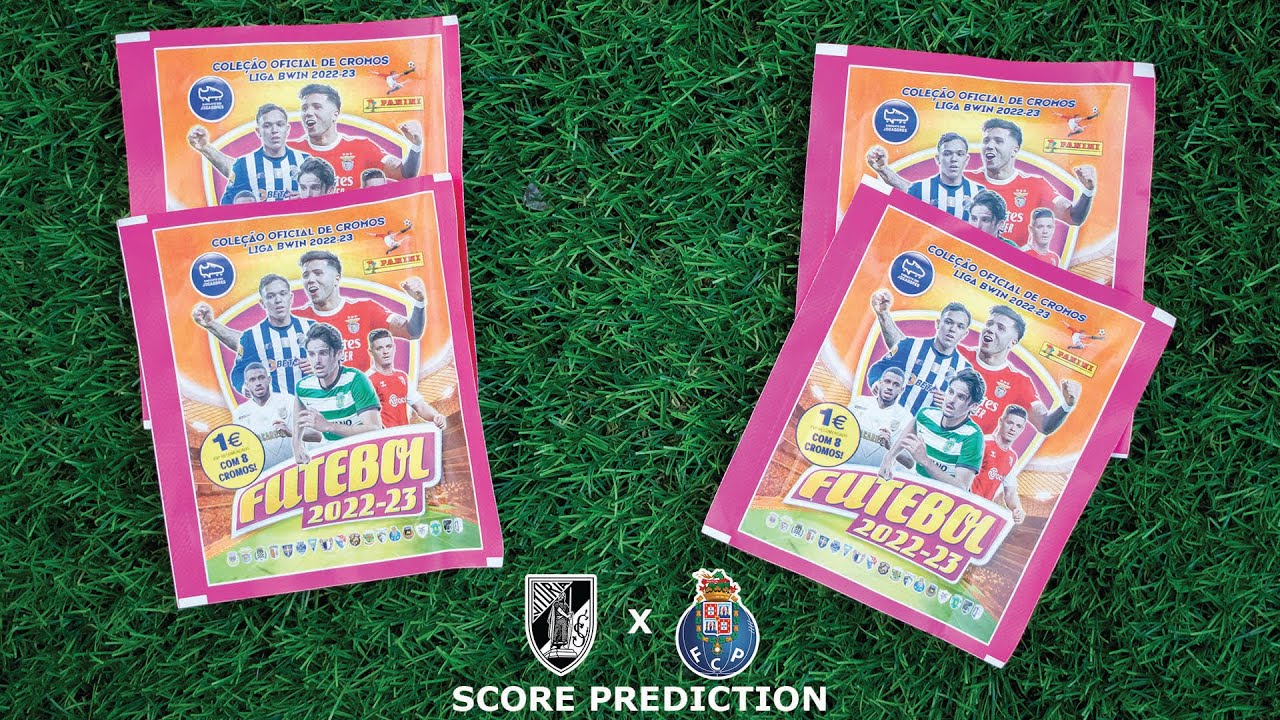 *VITÓRIA de GUIMARÃES x PORTO* Panini FUTEBOL 2022/23 Score Predictor