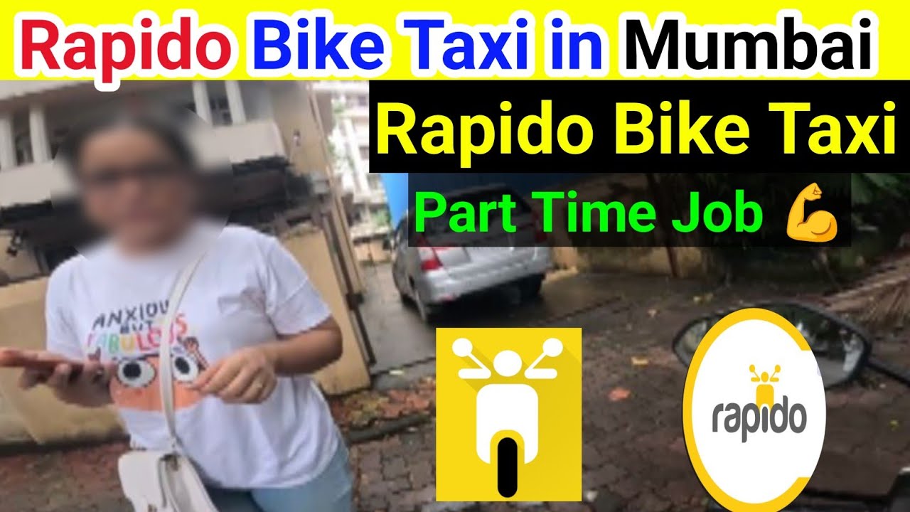 Rapido Bike taxi Mumbai 🛵💨 || Rapido part time job || captain earning Mumbai 