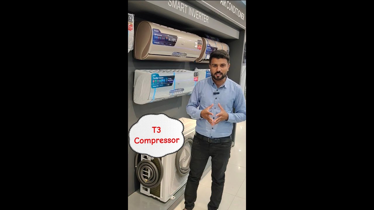 Haier T3 DC Inverter AC | Thunder Inverter  Energy Saving AC 2024 | #HaierStorebyMujahid #trening