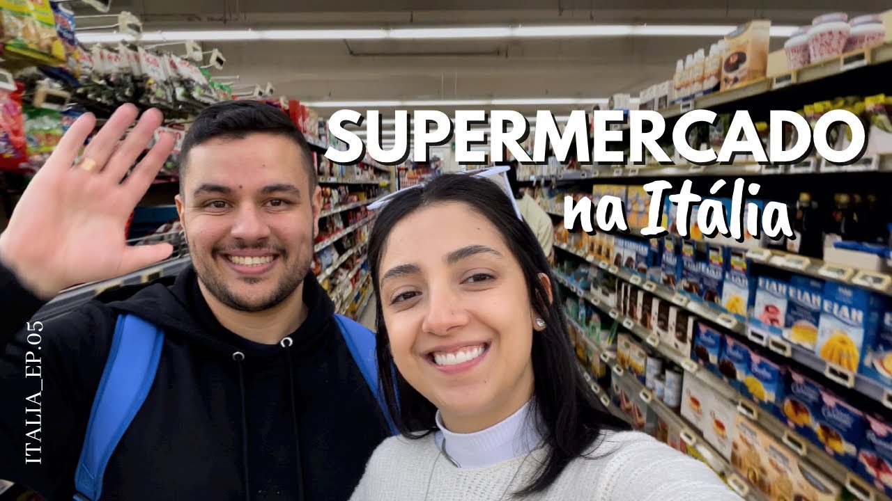 SUPERMERCADO NA ITÁLIA - PREÇOS, PRODUTOS E CURIOSIDADES | italia_05 #vlog