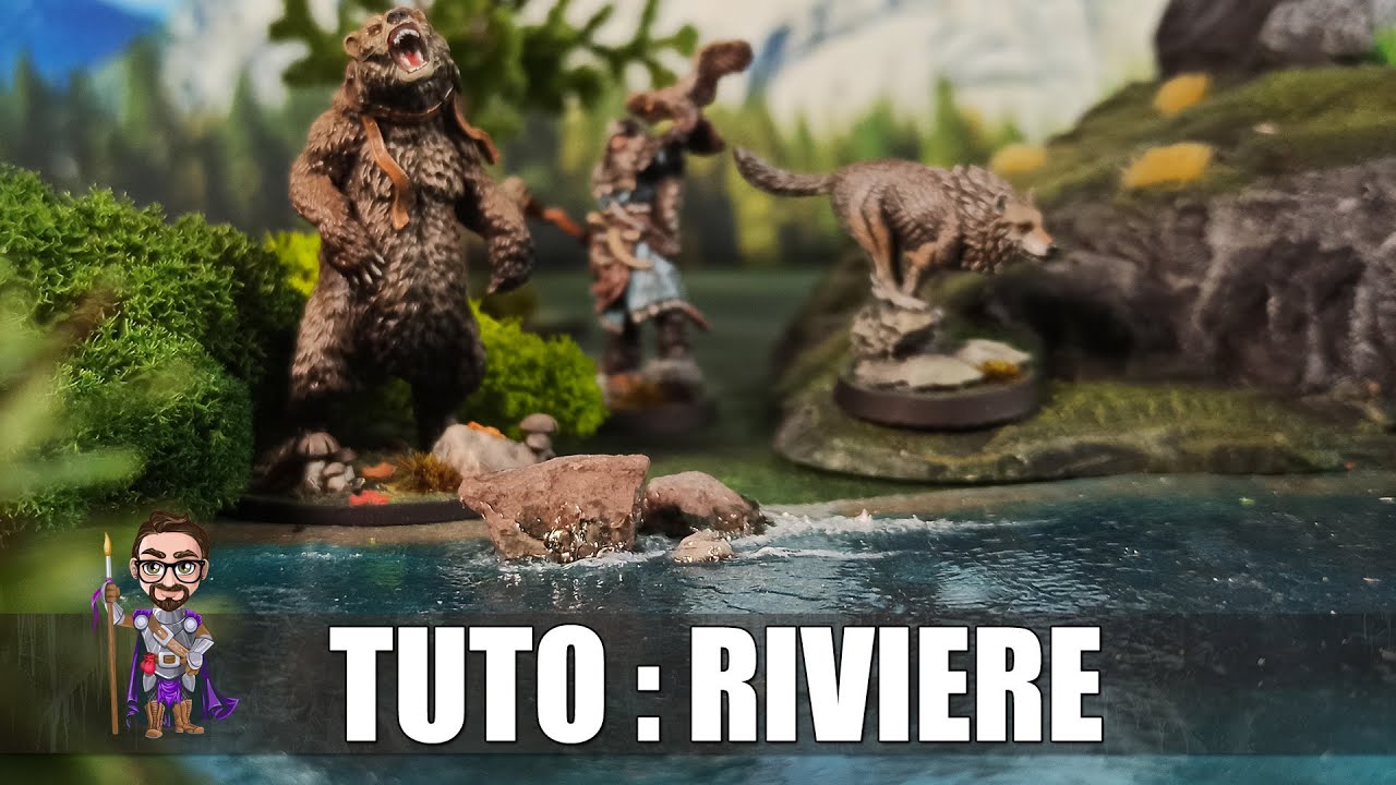 Tuto Modélisme - Rivière réaliste modulable extra plate