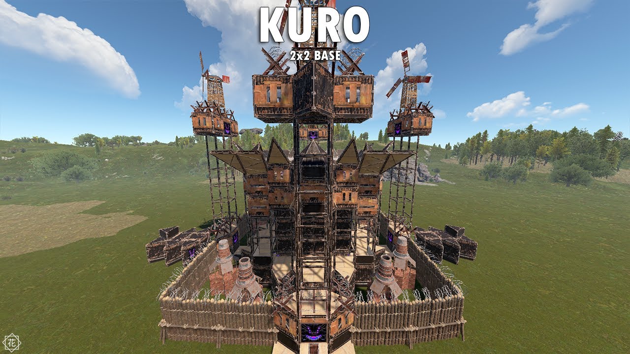 KURO | 2x2 RUST BASE