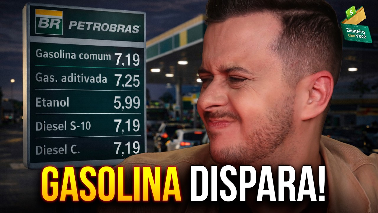 APERTEM AS CALÇAS, A GASOLINA SUBIU! QUEM VAI PAGAR A CONTA?