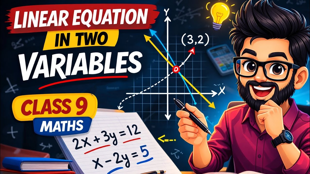 Linear Equation in Two Variables | Class 9 Maths Chapter 4 | NCERT Explained