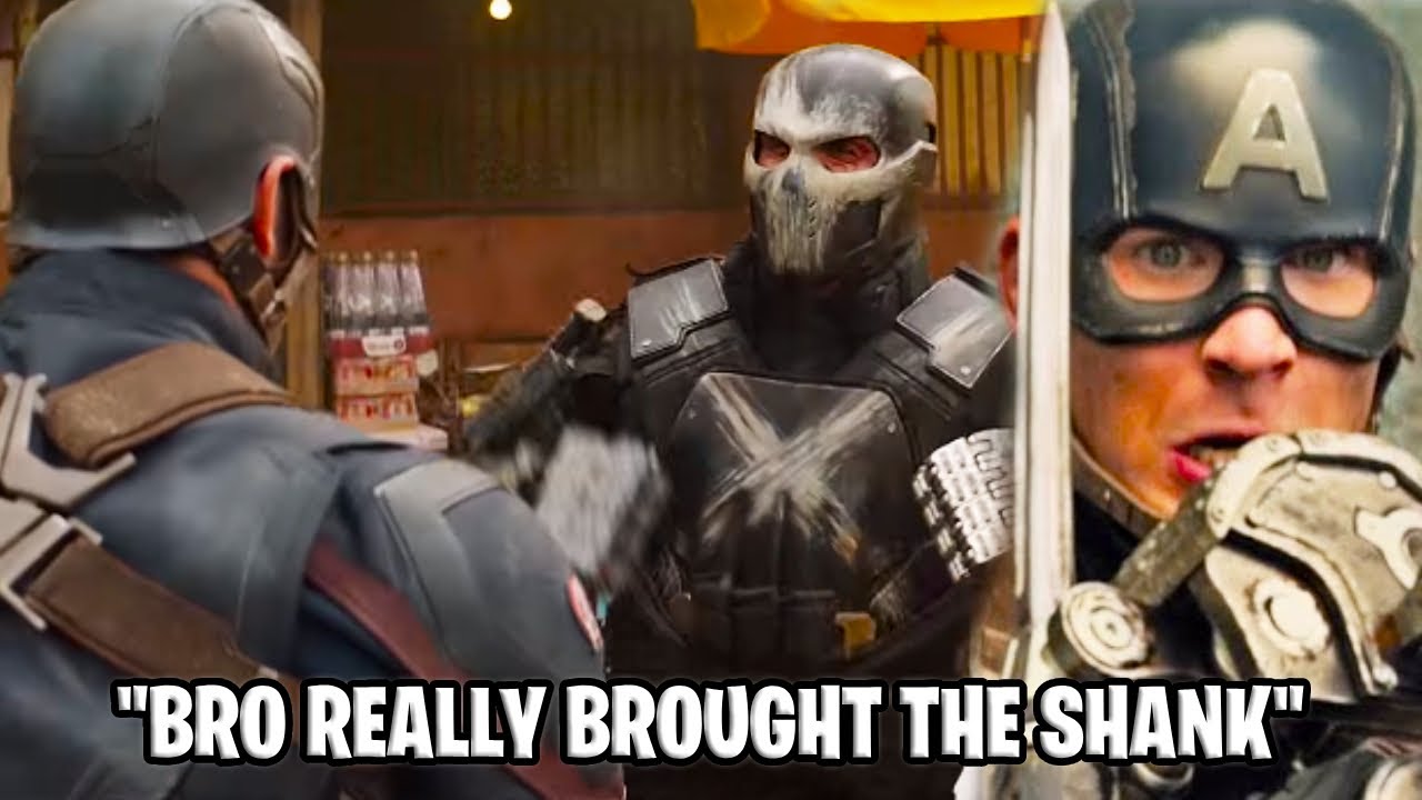When Captain America beat the Socks off CROSSBONES!