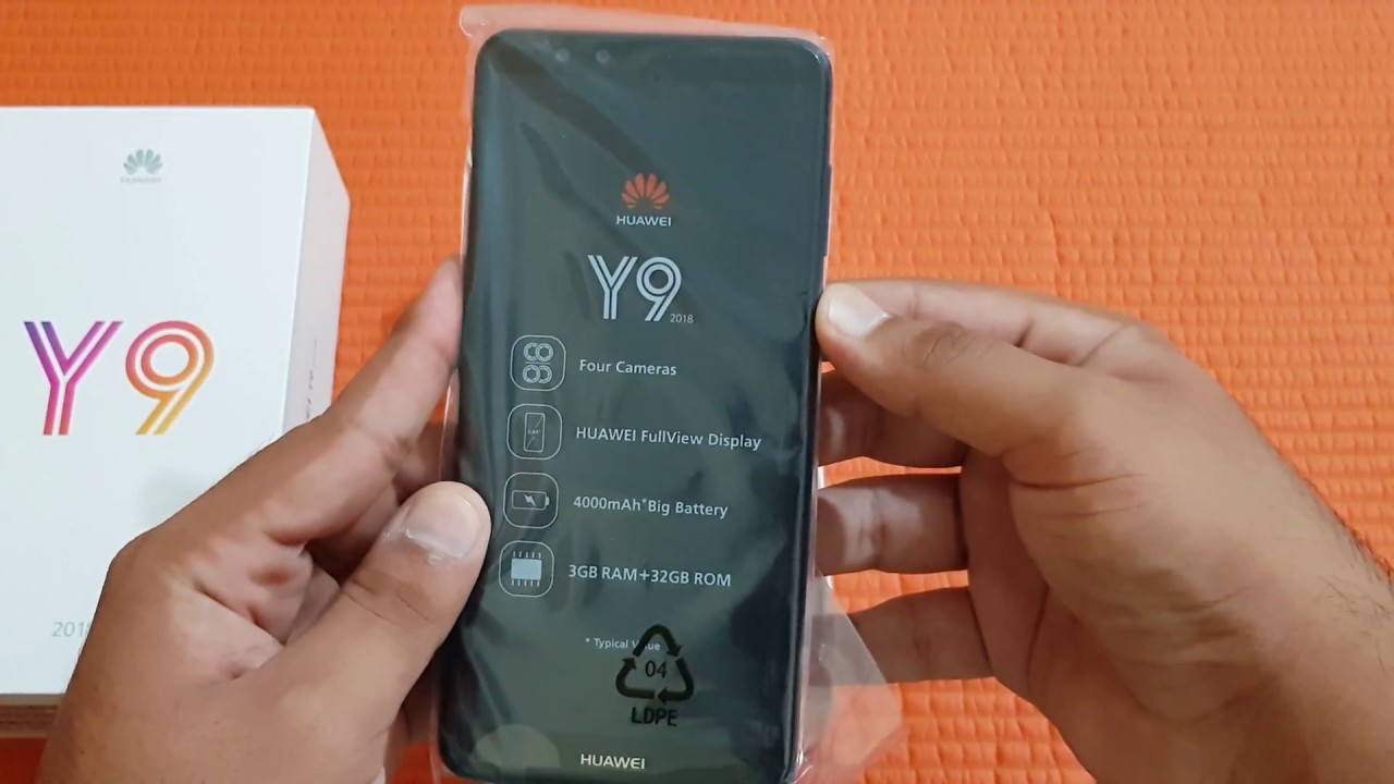 Huawei y9 2018 - Unboxing! (4K)