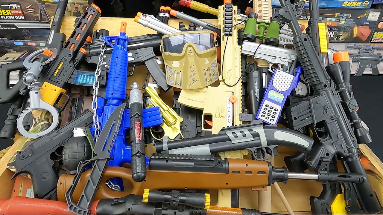 Ultimate Infantry Toy Gun Box Unboxing! BB Colt, Sig&nbsp;Sauer, Grenade & Cap&nbsp;Gun Review