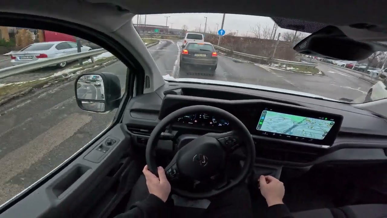 2026 Volkswagen (Ford) Transporter (Transit) 2.0 TDCI 110 kw (~150 hp) Magyar POV Videó 4K60FPS