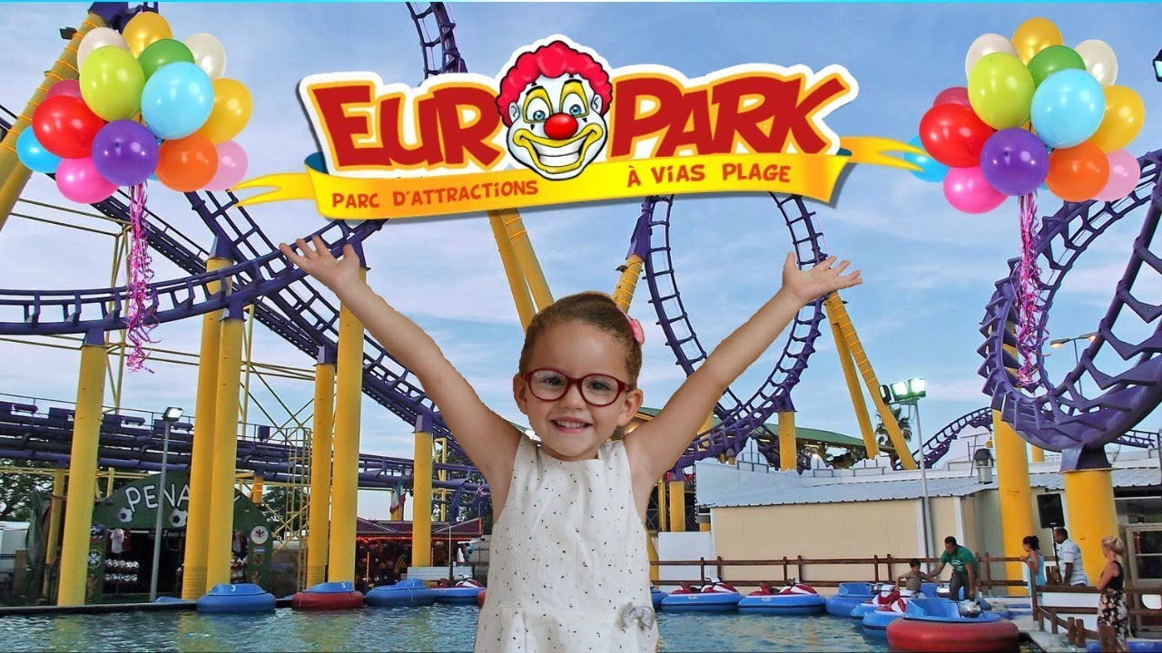 Fête foraine pour Massilya à EUROPARK vias plage (parc d'attractions)