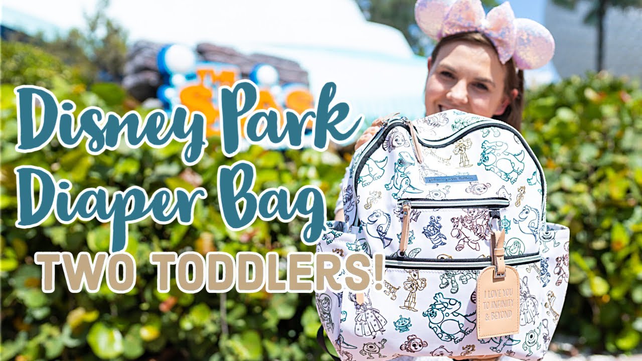 Disney Toddler Diaper Bag 2022 | Diaper Bag for Two Toddlers | Toddler Travel Diaper Bag