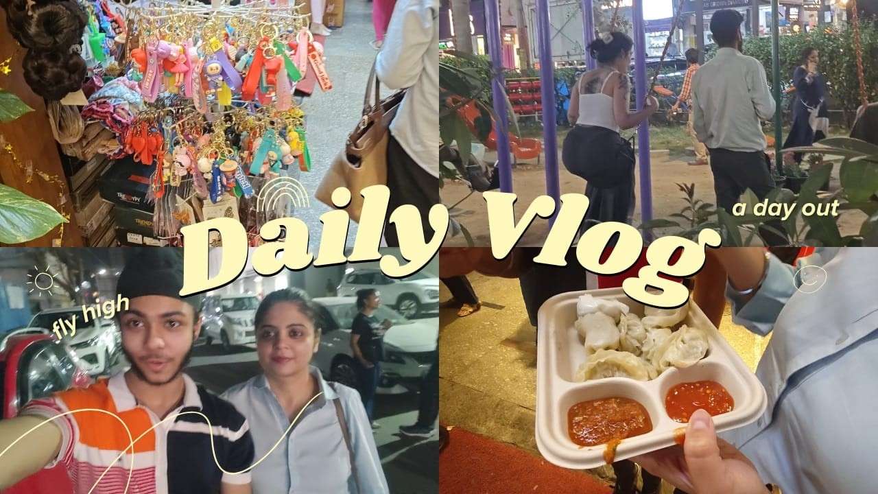 Daily Routine Se GK Market Tak 😎 | New House Ki Talaash 🏠 + Momos Party 🥟