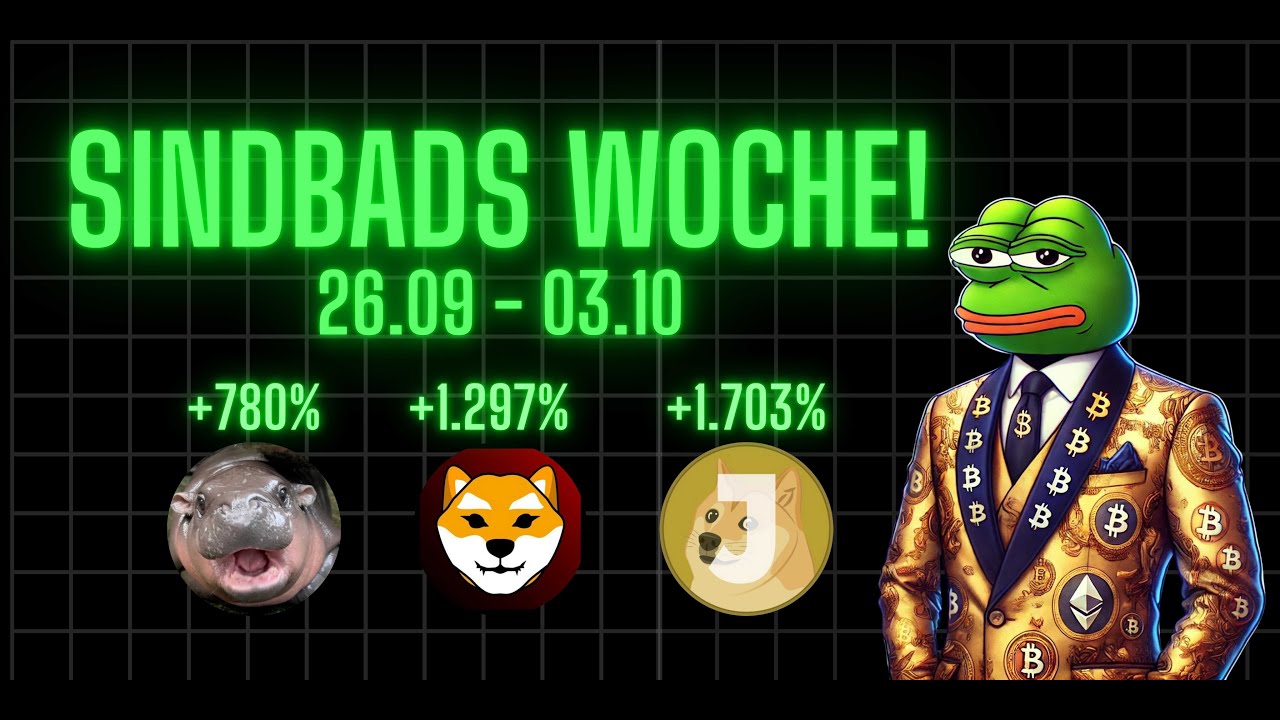 🚀+1,703% GEWINN MIT $JOMA! DANK SINDBAD BETA KI! (26.09.-03.10.) 💰