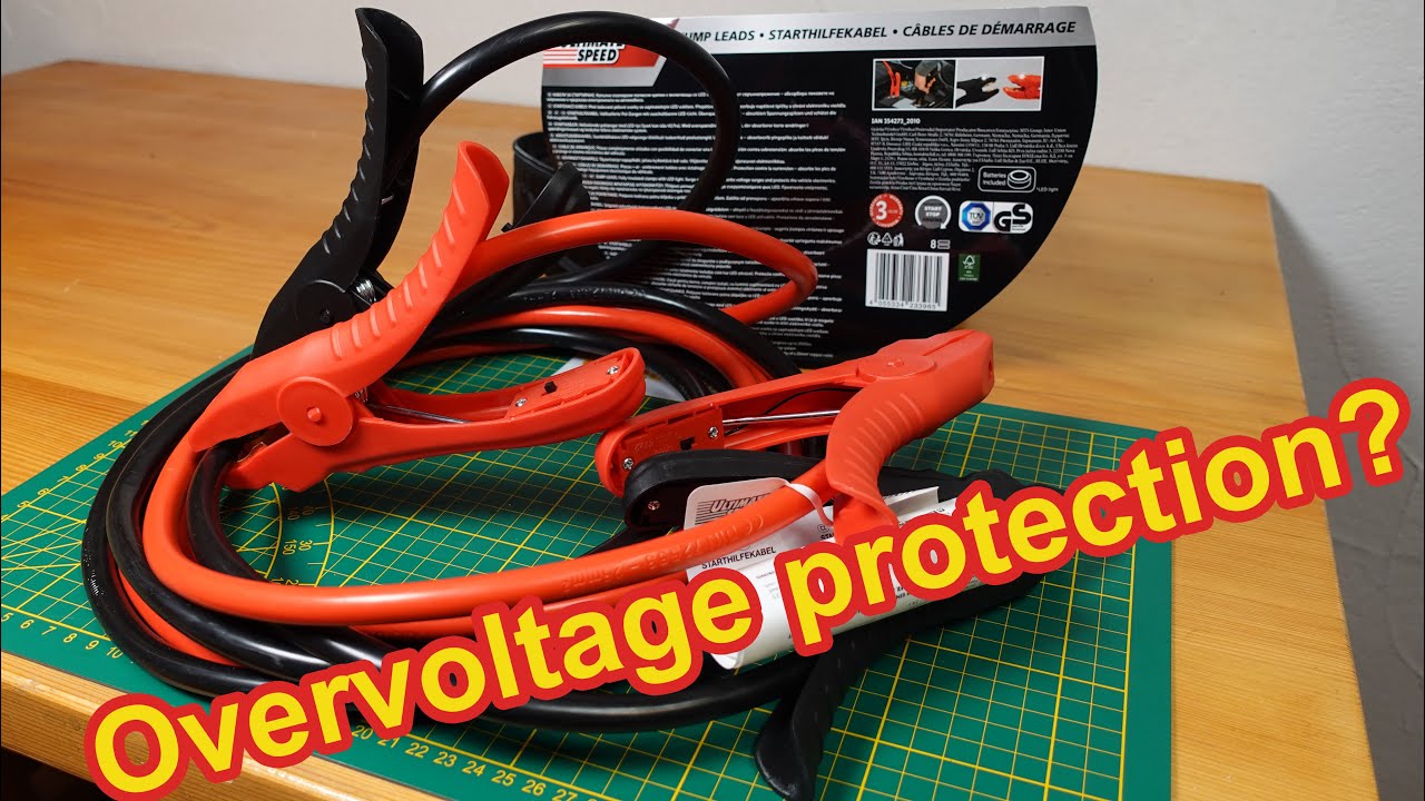 Parkside QuickTips: Jumper cable with overvoltage protection?!