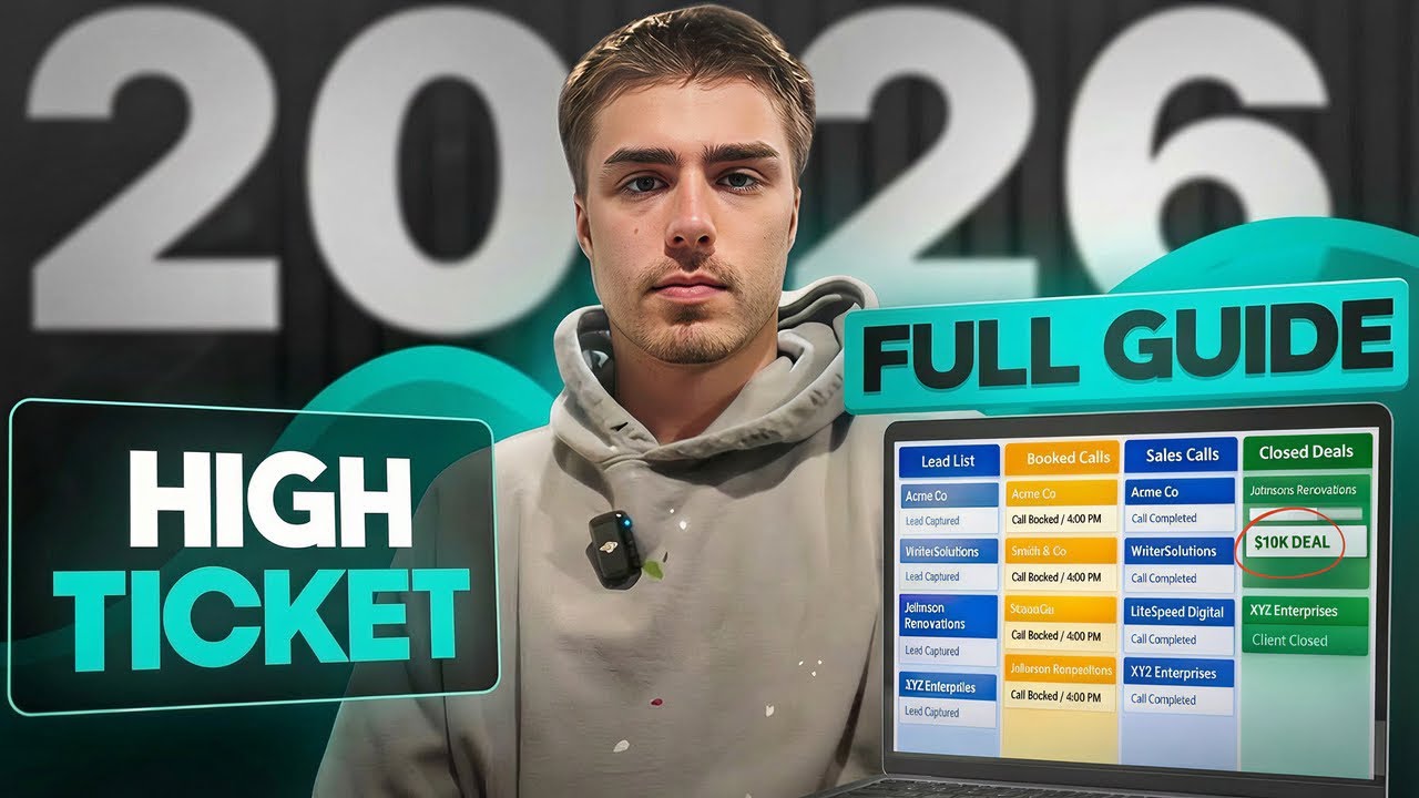 How to Start High Ticket Sales in 2026 (Beginner Roadmap)