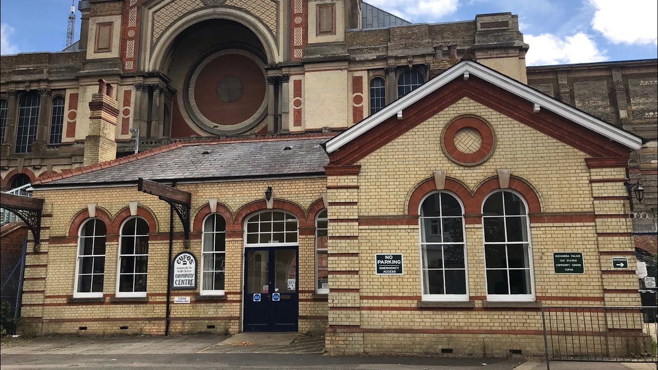 Никогда не открывавшаяся станция метро Alexandra Palace