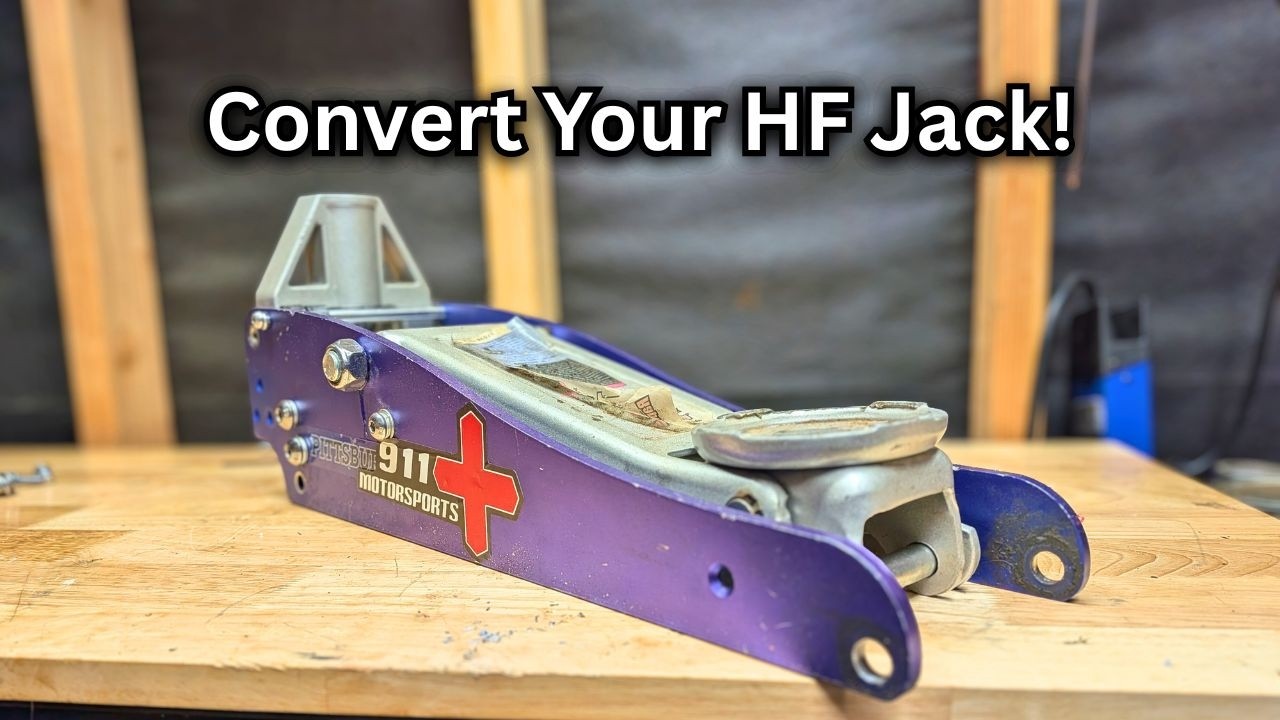 Harbor Freight 1.5 ton Off Road Jack Rebuild!