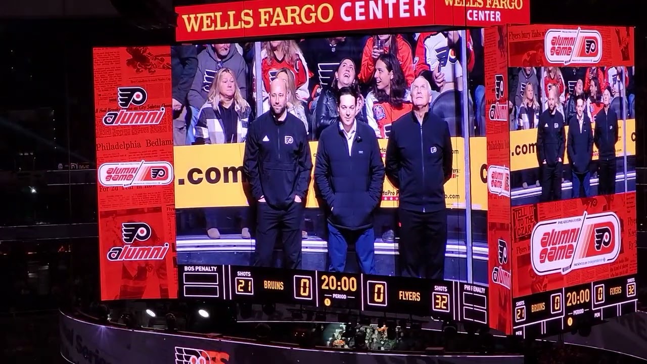 Philadelphia Flyers 2024 Alumni Game Player Intros