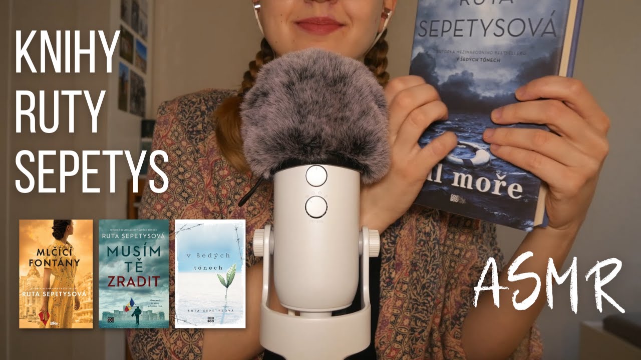 ASMR CZ ● Knihy Ruty Sepetys 📚 #asmrcz